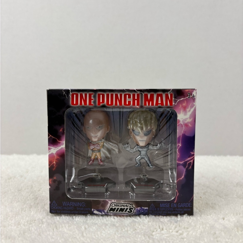 NIB One-Punch Man Original Minis Featuring Saitama and Genos